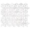 Andova Tiles SAMPLE Cubit 1 x 2 Marble Grid Mosaic Wall  Floor Tile SAM-ANDCUB325 - alternate 4
